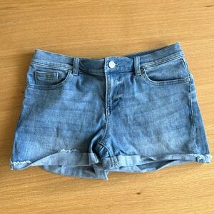 EUC NY&Co midi denim shorts